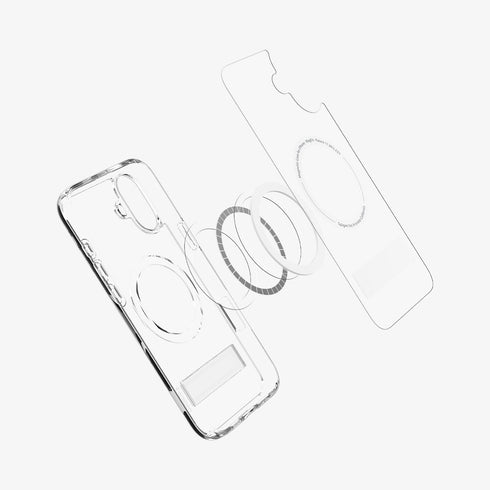 כיסוי Spigen לאייפון 16 מסדרה אולטרה היברידי S (MagFit)